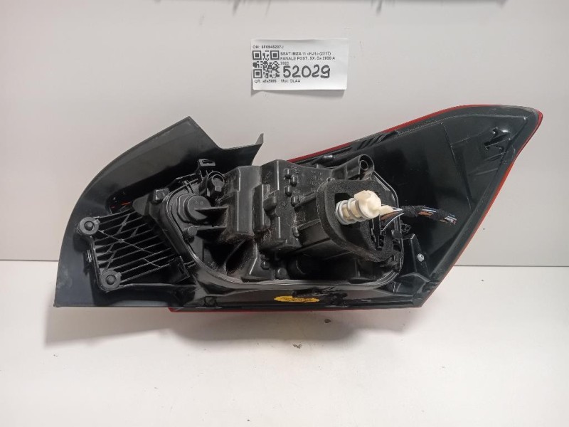 Fanale POST SX 6F0945207J Seat Ibiza VI KJ1 2017