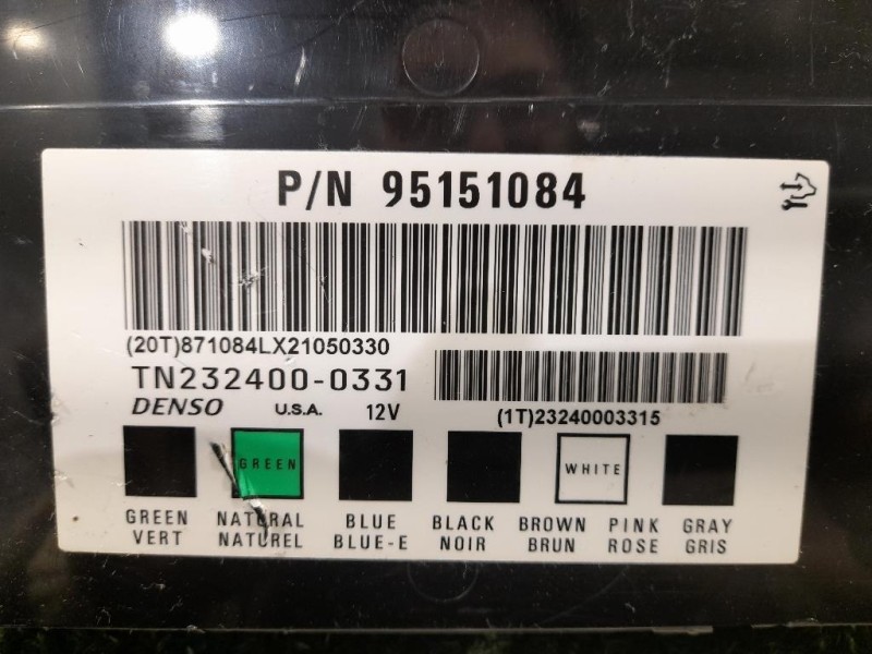 Air-bag Guidatore 07355786510 Fiat 500L 2013