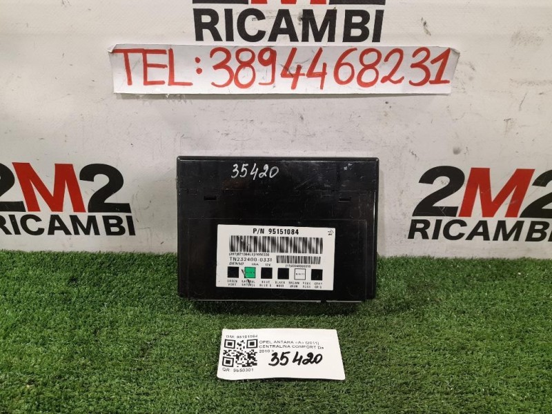 Centralina Comfort 95151084 Opel Antara A 2011