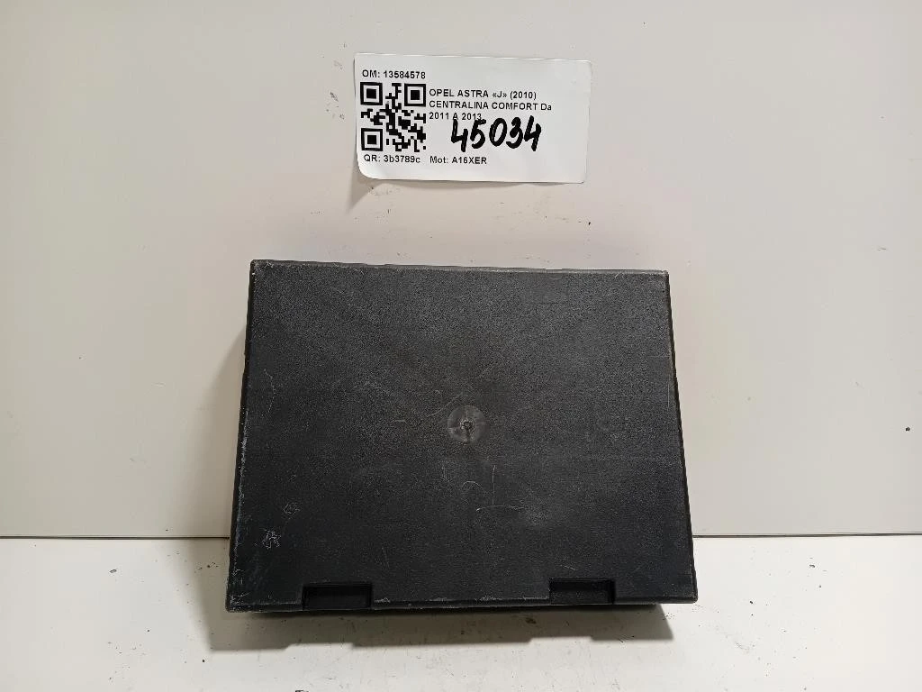 Centralina Comfort 13584578 Opel Astra J 2010