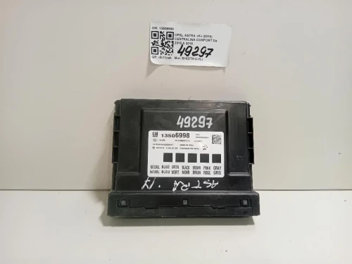 Centralina Comfort 13506998 Opel Astra K 2016