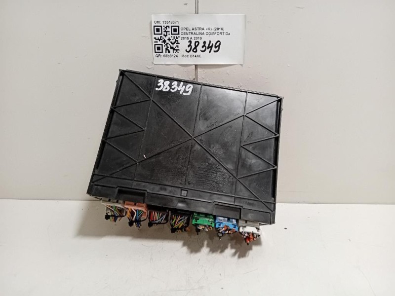 Centralina Comfort 13518371 Opel Astra K 2016