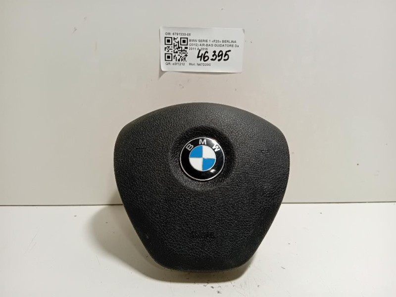Air-bag Guidatore 6791330-08 Bmw Serie 1 F20 Berlina 2012