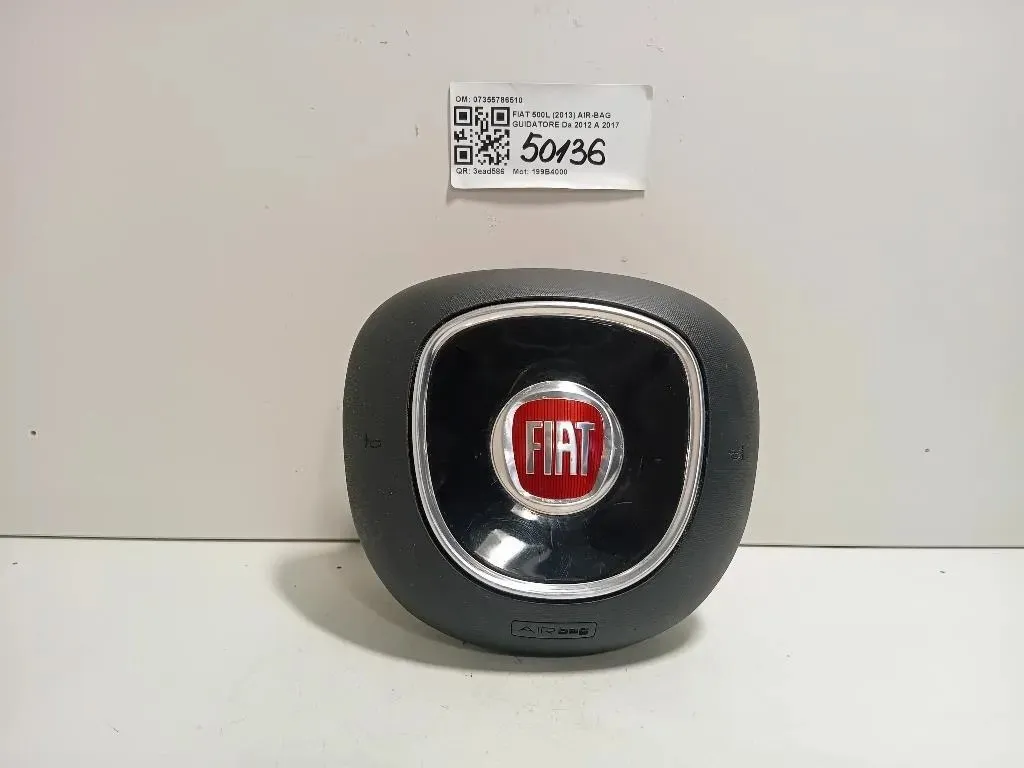 Air-bag Guidatore 07355786510 Fiat 500L 2013