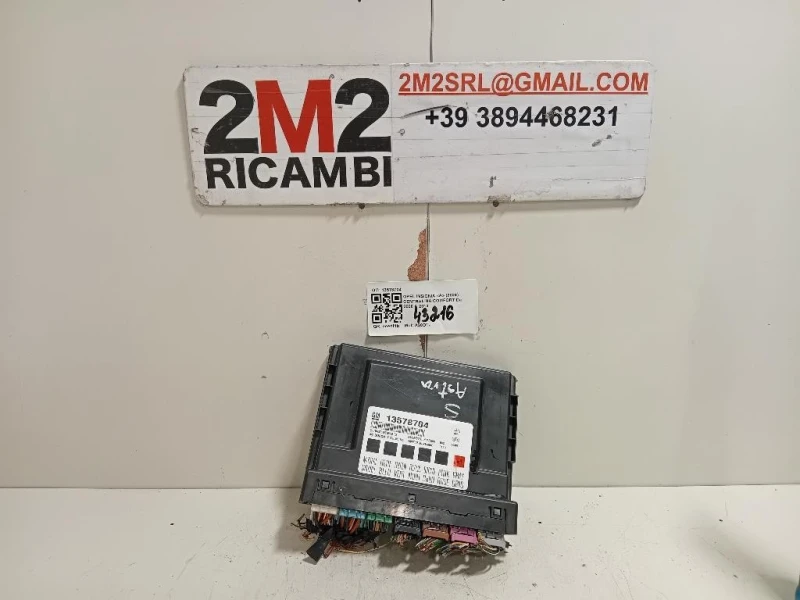 Centralina Comfort 13578704 Opel Insignia A 2009