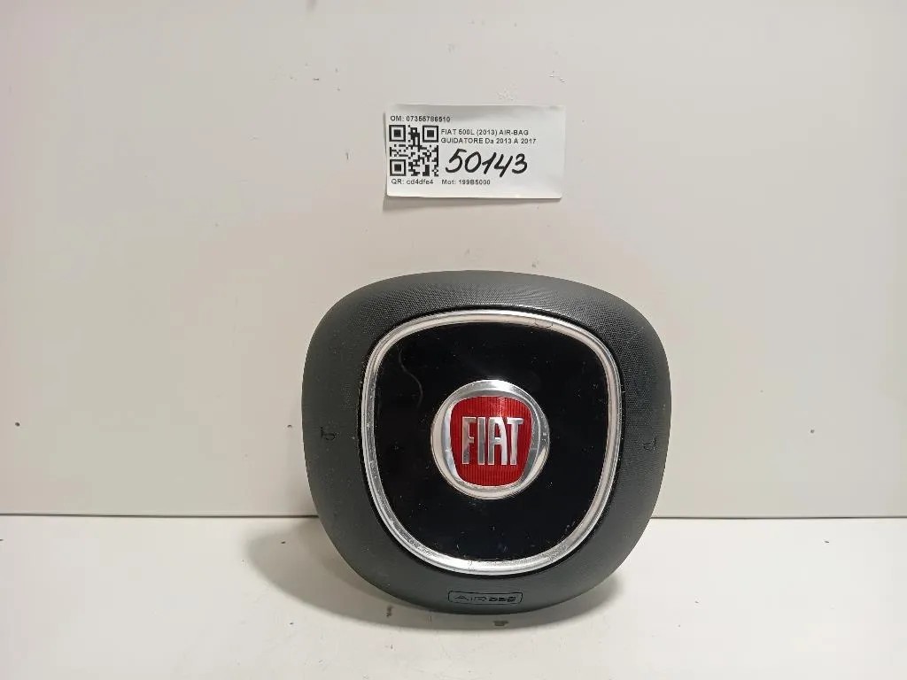 Air-bag Guidatore 07355786510 Fiat 500L 2013