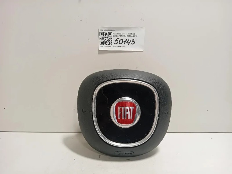 Air-bag Guidatore 07355786510 Fiat 500L 2013