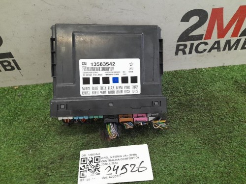 Centralina Comfort 13583542 Opel Insignia A 2009