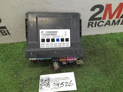 Centralina Comfort 13583542 Opel Insignia A 2009