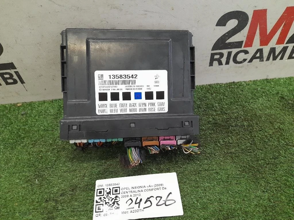 Centralina Comfort 13583542 Opel Insignia A 2009