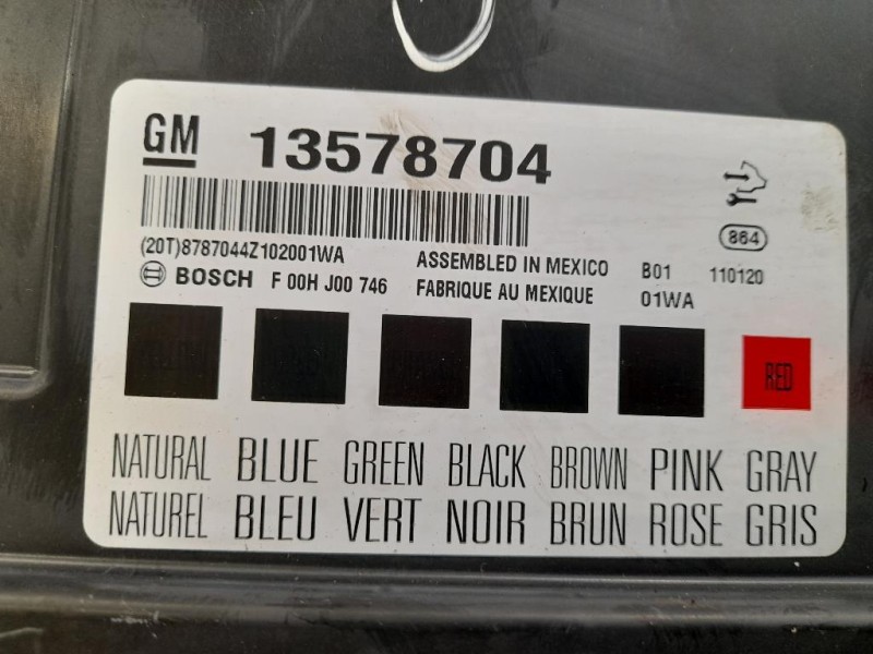 Centralina Comfort 13578704 Opel Insignia A 2009