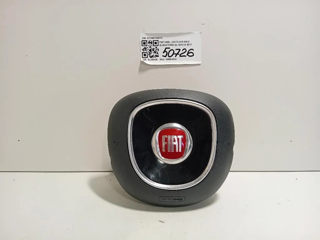 Air-bag Guidatore 07355786510 Fiat 500L 2013