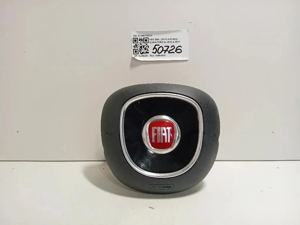 Air-bag Guidatore 07355786510 Fiat 500L 2013