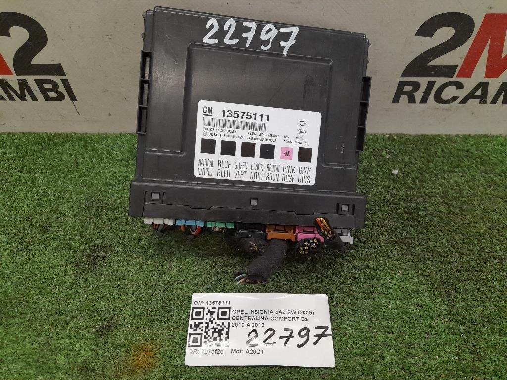 Air-bag Guidatore 07355786510 Fiat 500L 2013