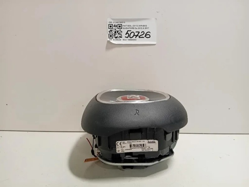 Air-bag Guidatore 07355786510 Fiat 500L 2013
