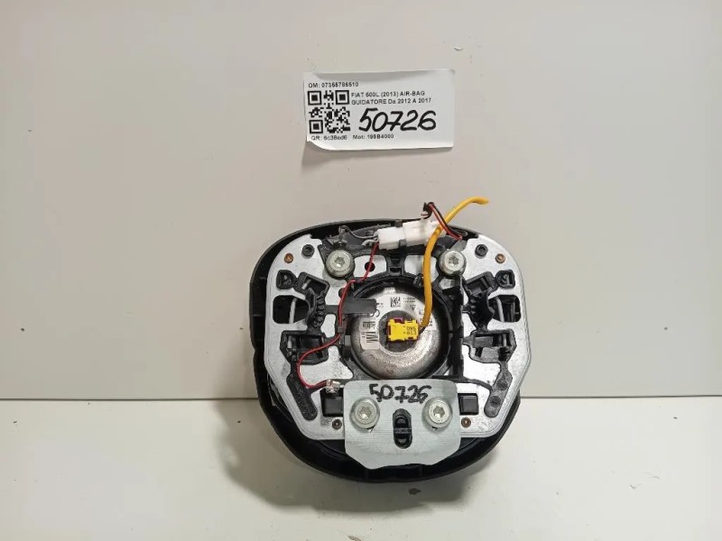 Air-bag Guidatore 07355786510 Fiat 500L 2013