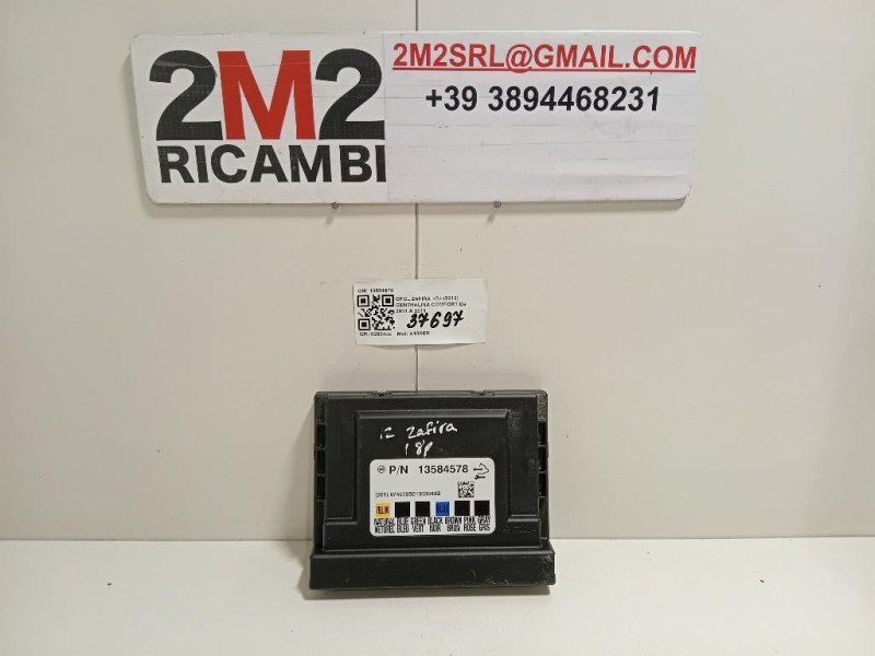 Centralina Comfort 13584578 Opel Zafira C 2012