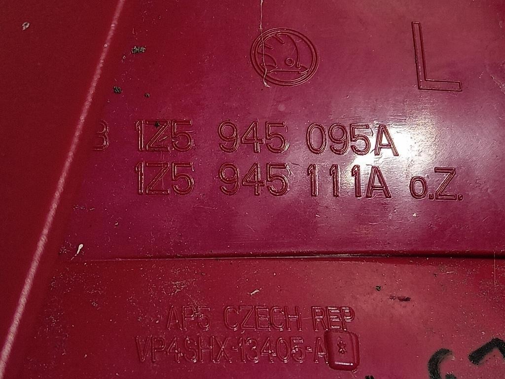 Fanale POST SX 1Z5945095A Skoda Octavia 1Z5 SW 2004