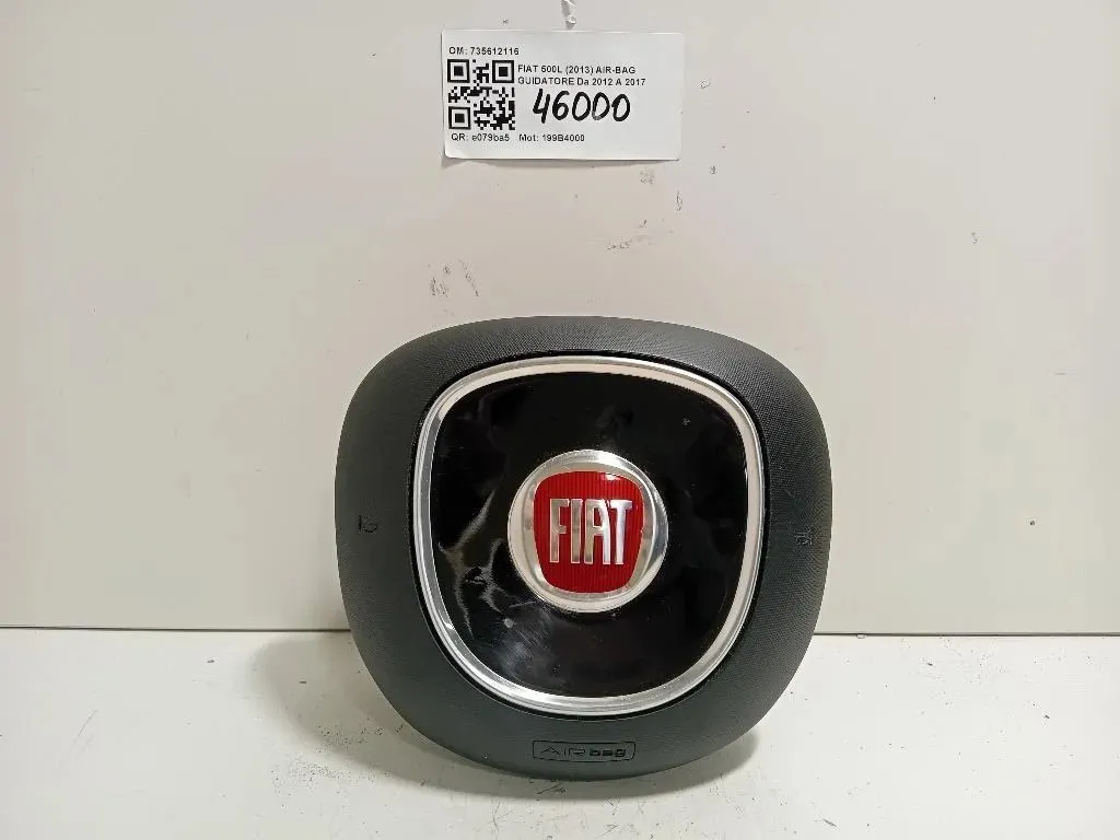 Air-bag Guidatore 735612116 Fiat 500L 2013