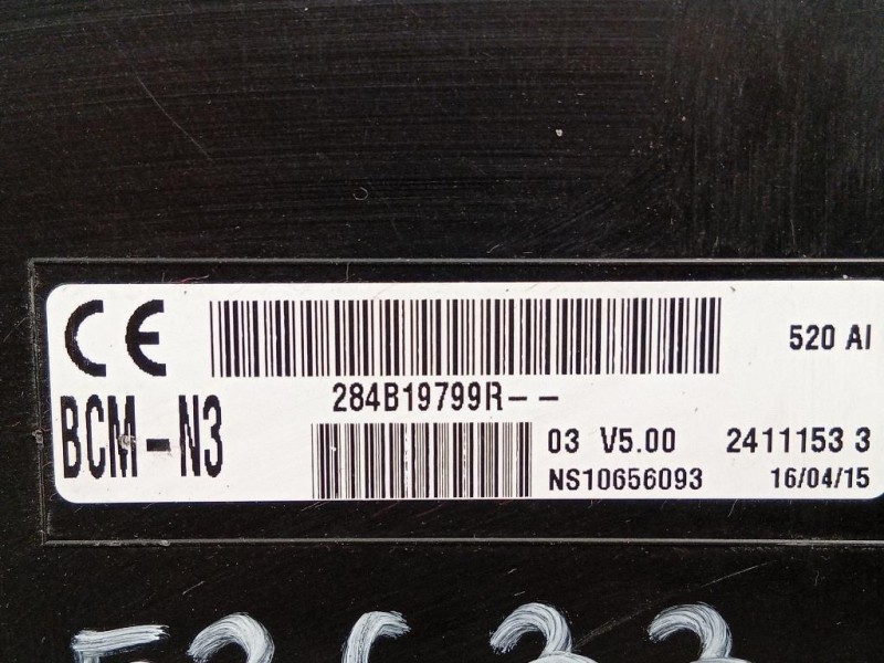 Centralina Comfort 284B19799R Renault Master IV 2014