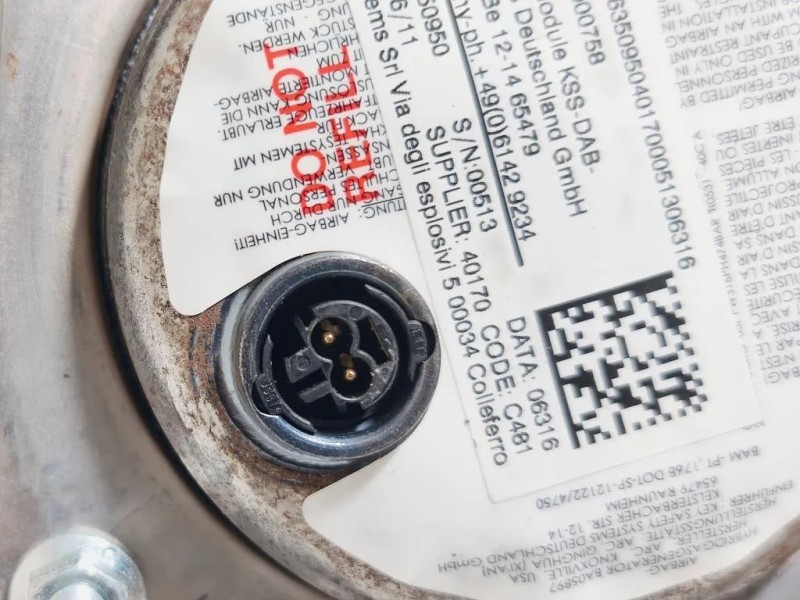 Air-bag Guidatore 1043665 Fiat 500X 2015