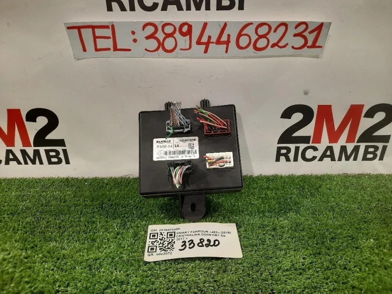 Centralina Comfort 231A07345R Smart Forfour 453 2015