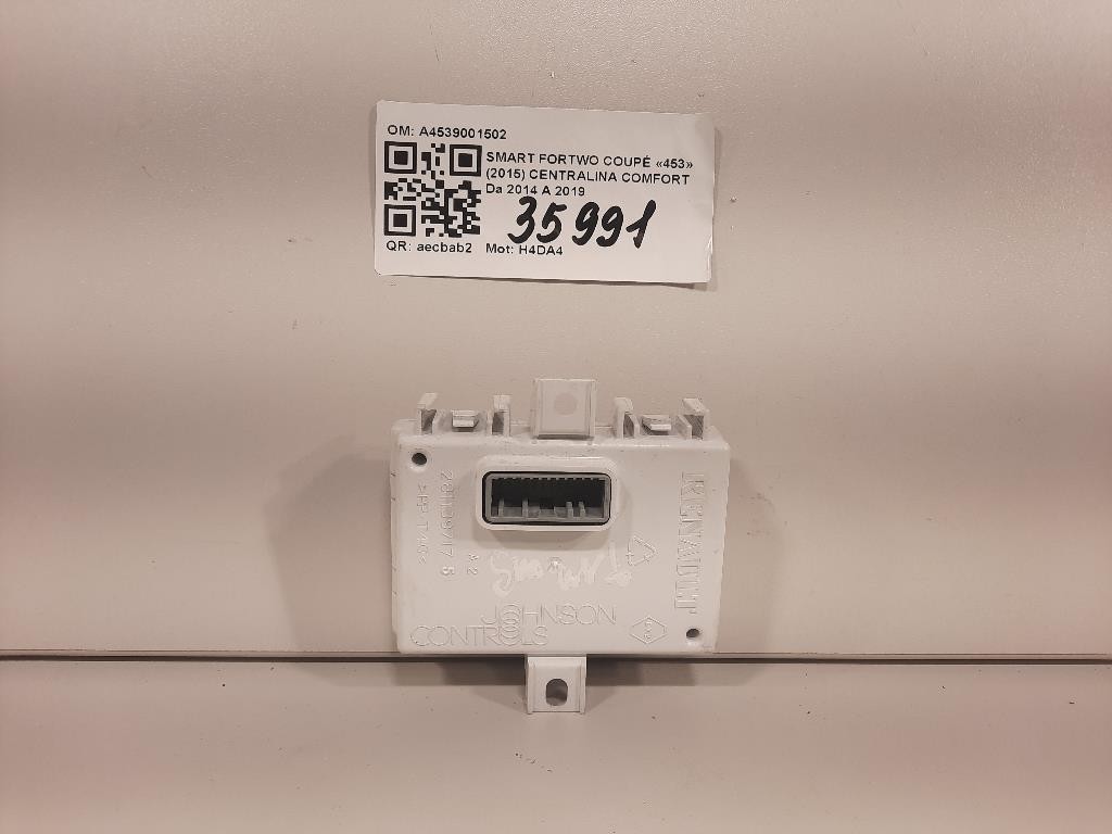 Centralina Comfort A4539001502 Smart Fortwo Coupé 453 2015