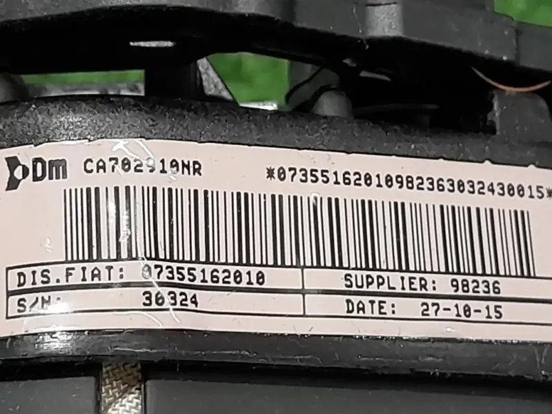 Air-bag Guidatore AIRBAG VOLANTE 7355162010 Fiat Grande Punto 2006