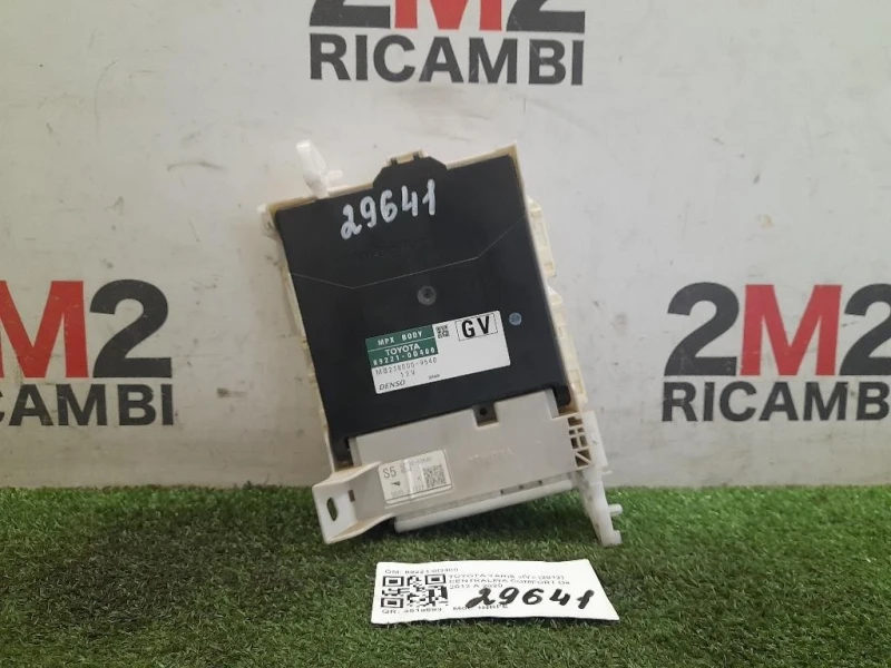 Centralina Comfort 89221-0D400 Toyota Yaris IV 2012