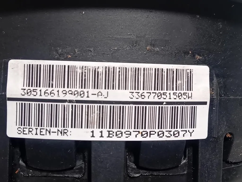 Air-bag Guidatore 305166199001 Bmw Serie 1 F20 Berlina 2012