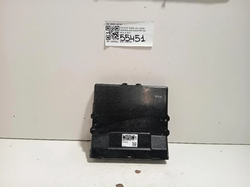 Centralina Comfort 89981-0D161 Toyota Yaris IV 2014