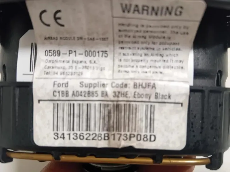 Air-bag Guidatore 34105376 Ford Ecosport 2017