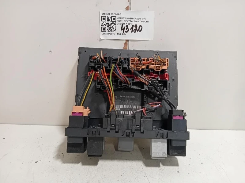 Centralina Comfort 3C8 937 049 C Volkswagen Caddy IV 2011