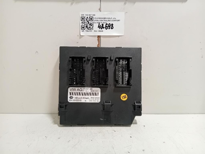 Air-bag Guidatore 62146212F Ford Fiesta VI 2008