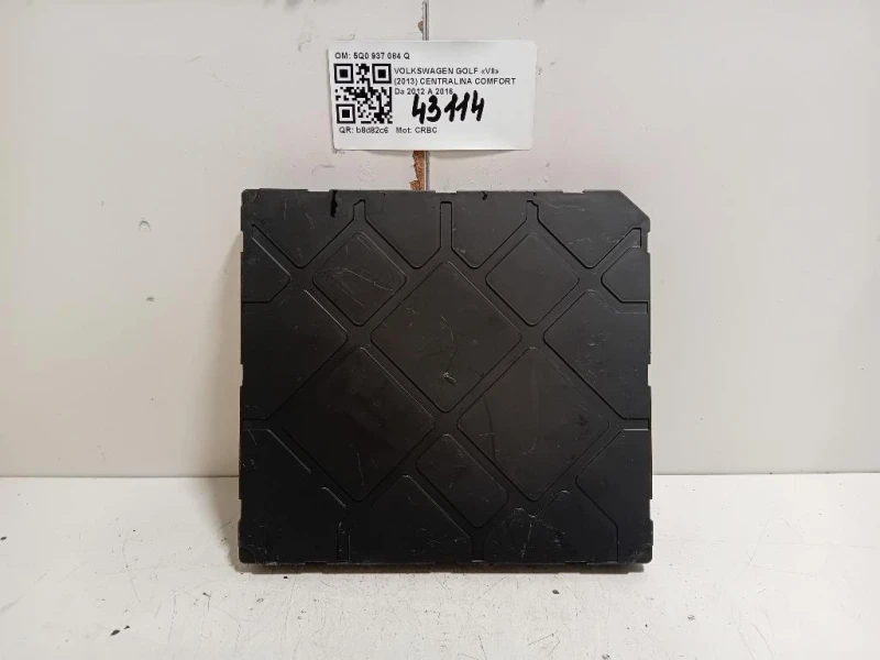 Centralina Comfort 5Q0937084Q Volkswagen GOLF VII 2013