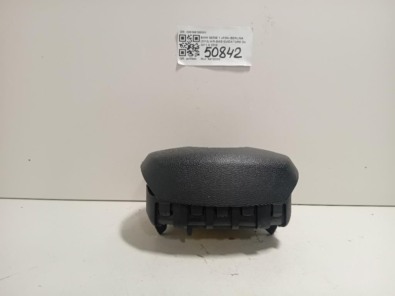 Air-bag Guidatore 305166199001 Bmw Serie 1 F20 Berlina 2012