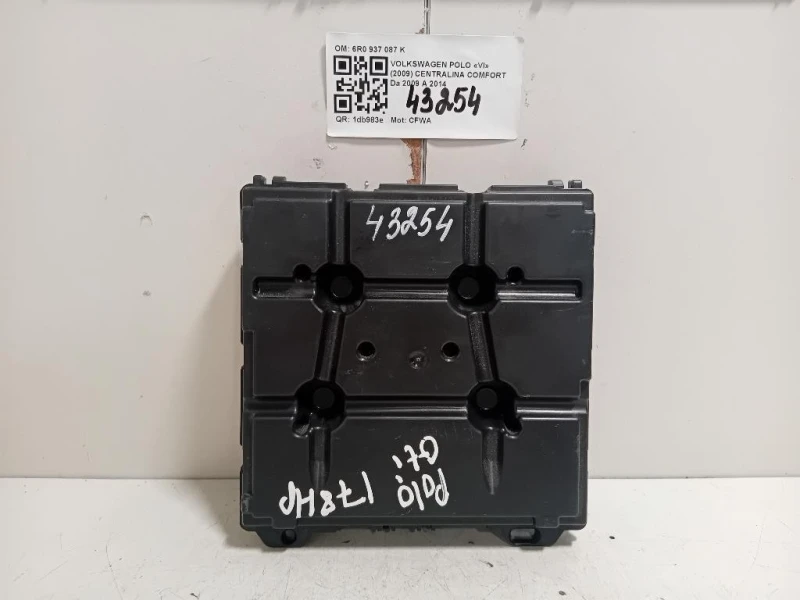 Centralina Comfort 6R0 937 087 K Volkswagen POLO VI 2009