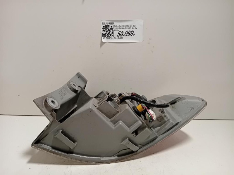 Fanale POST SX 220-20035 Subaru Impreza III SW 2006