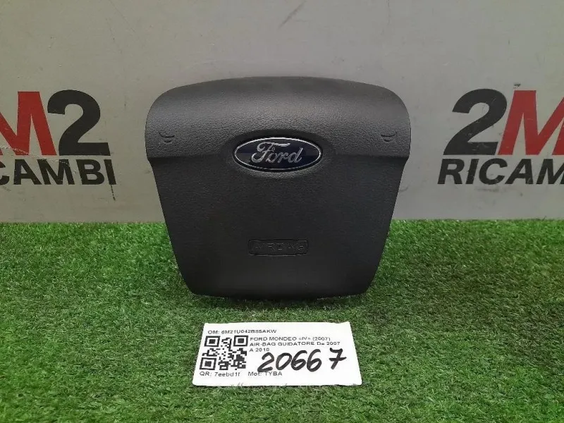 Air-bag Guidatore 6M21U042B85AKW Ford Mondeo IV 2007