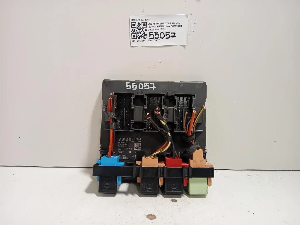 Centralina Comfort 5K0937084H Volkswagen Touran III 2010