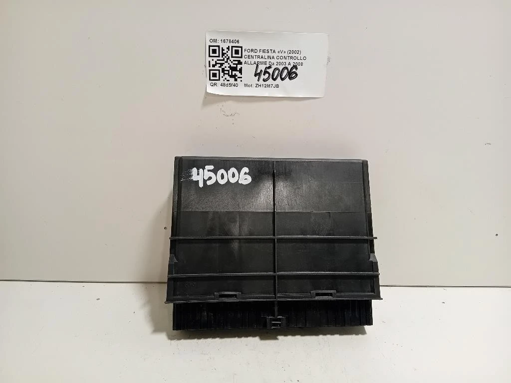 Centralina Controllo Allarme 1678406 Ford Fiesta V 2002