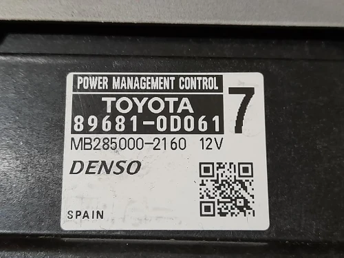 Centralina Controllo Hybrid 896810D051 Toyota Yaris IV 2014