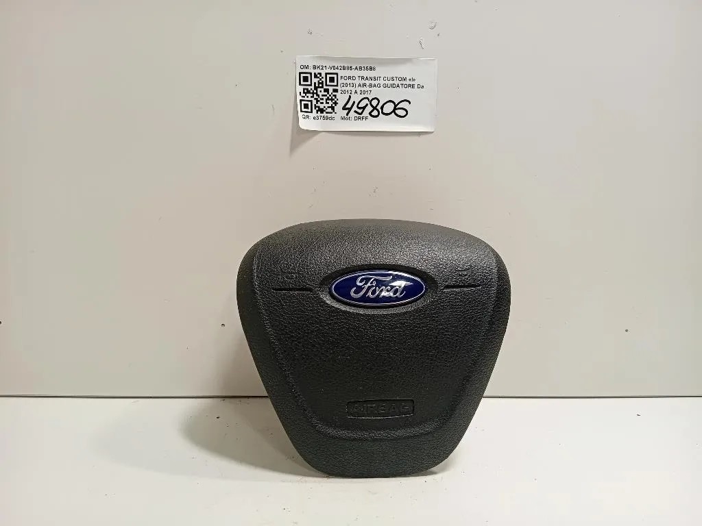 Air-bag Guidatore BK21-V042B85-AB35B8 Ford Transit Custom I 2013
