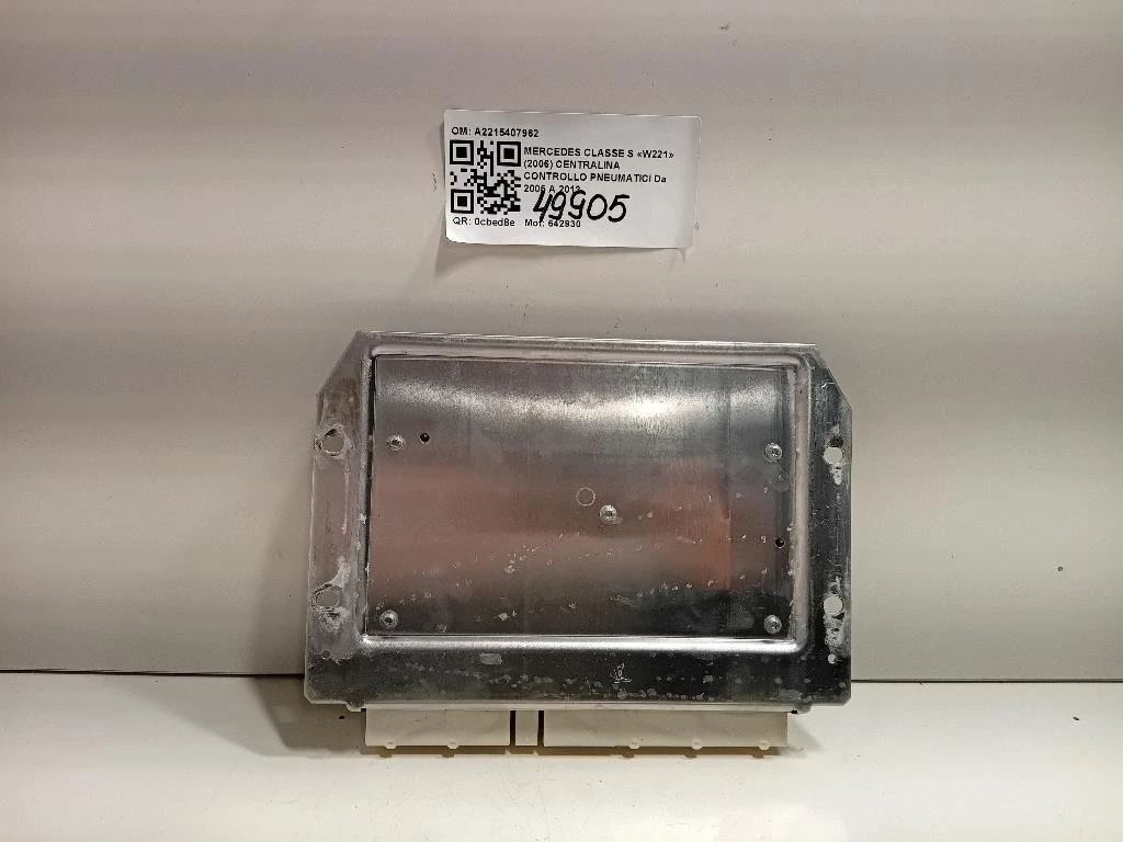 Centralina Controllo Pneumatici A2215407962 Mercedes Classe S W221 2006