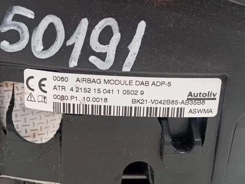 Air-bag Guidatore BK21-V042B85-AB35B8 Ford Transit Custom I 2013