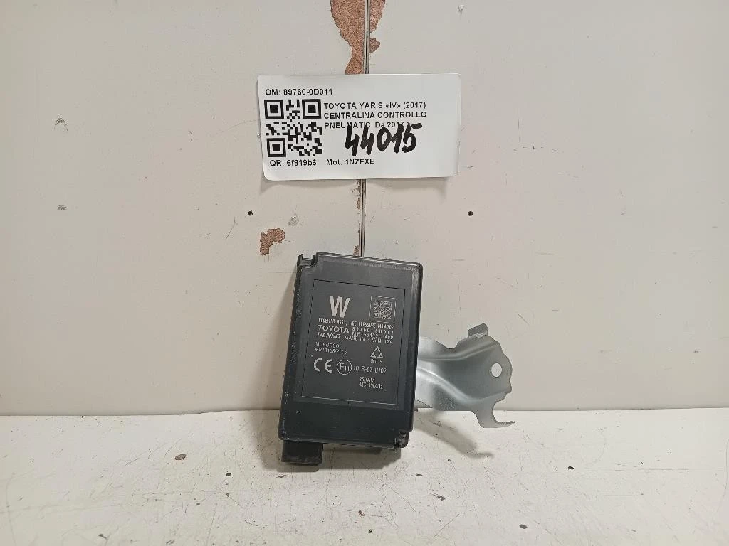 Centralina Controllo Pneumatici 89760-0D011 Toyota Yaris IV 2017