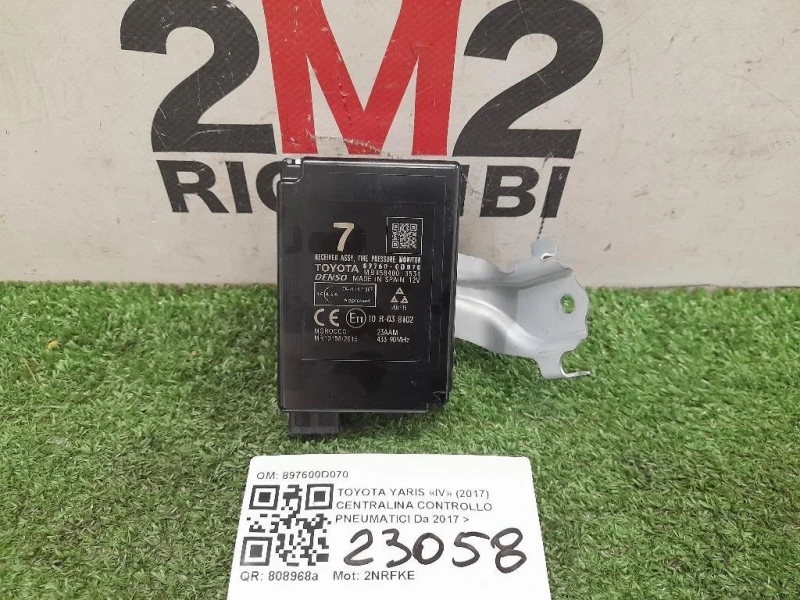 Centralina Controllo Pneumatici 897600D070 Toyota Yaris IV 2017