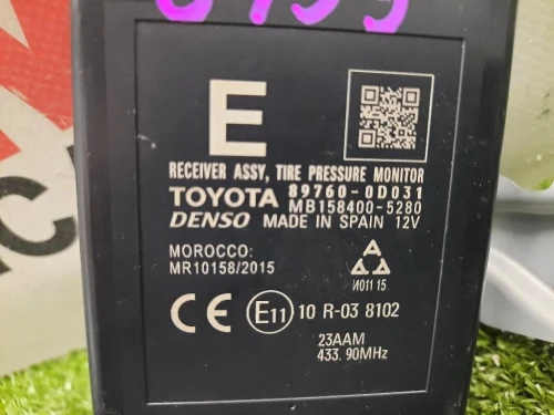 Centralina Controllo Pneumatici POST 897600D031 Toyota Yaris IV 2014