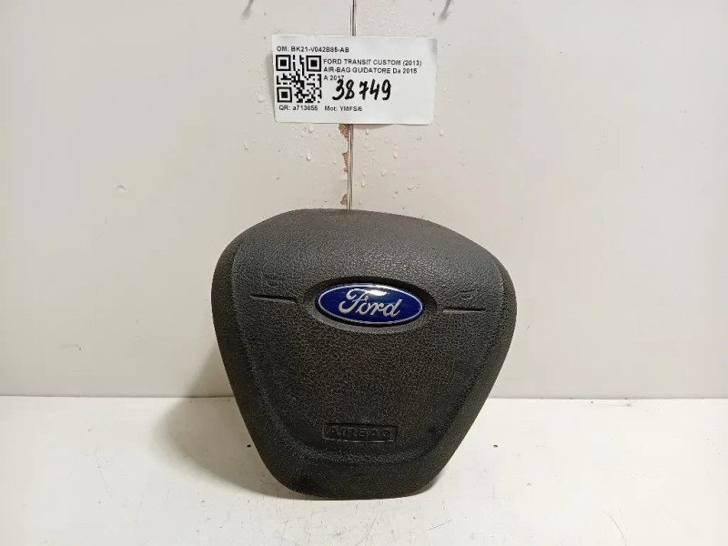 Air-bag Guidatore BK21-V042B85-AB Ford Transit Custom I 2013