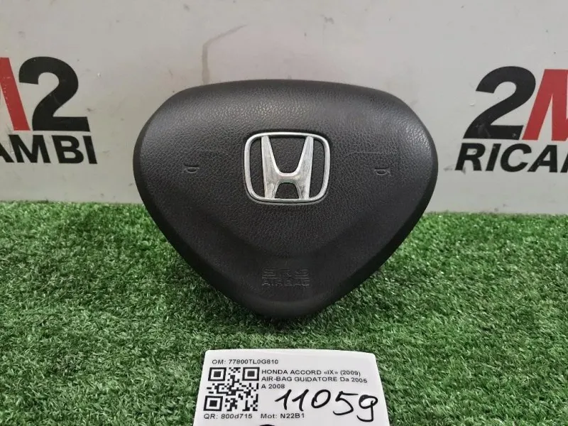 Air-bag Guidatore 77800TL0G810 Honda Accord IX 2009